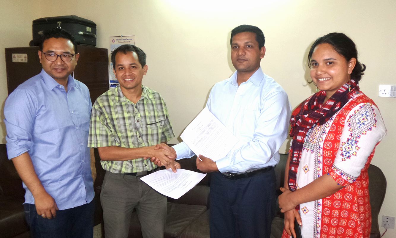 CMR-Nepal signs MoU with Dibyabhumi College for research collaboration